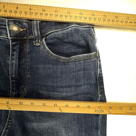 Judy Blue Jeans 7/28 Hi Rise Cropped Slim Stretch Denim Style 82390 - Picture 9 of 15